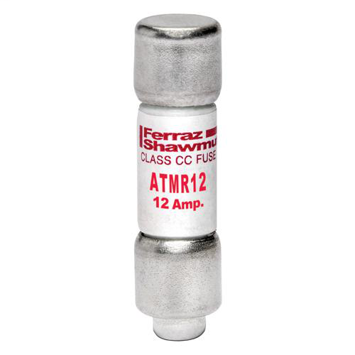 Product image for Mersen ATMR12 Class CC / Fast-Acting Amp-Trap ATMR Fuse - 12amp. Rated 600 volts AC / DC