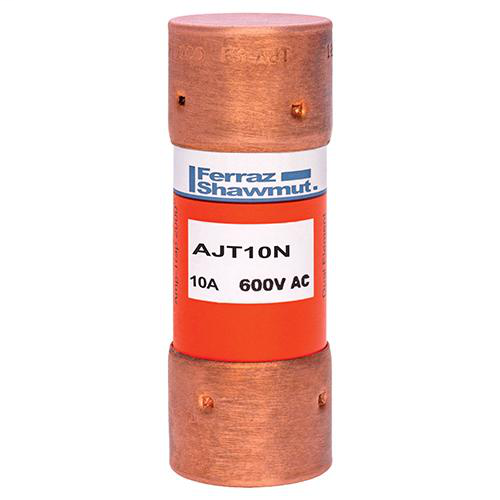 Mersen AJT10N 600VAC 10A Class J TD Product image for Mersen AJT10N 600VAC 10A Class J TD