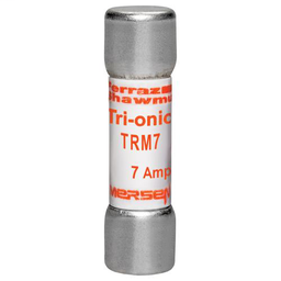 Mersen TRM7 Time-Delay TRI-ONIC TRM Midget Fuse -7amp. Rated 250 volts AC