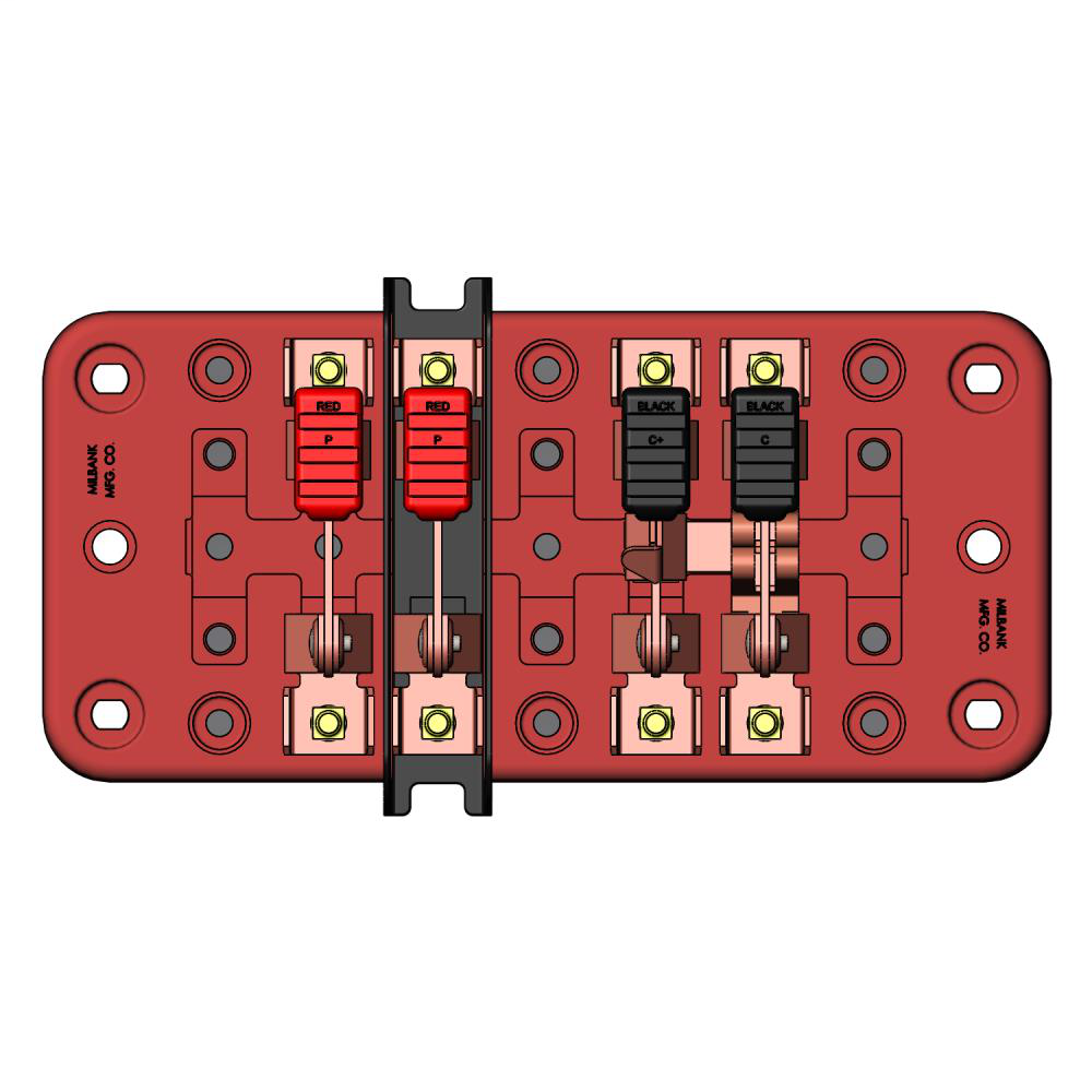 Instrument Rated Metering Test Switch - Bronze Alloy - 20A - Stud