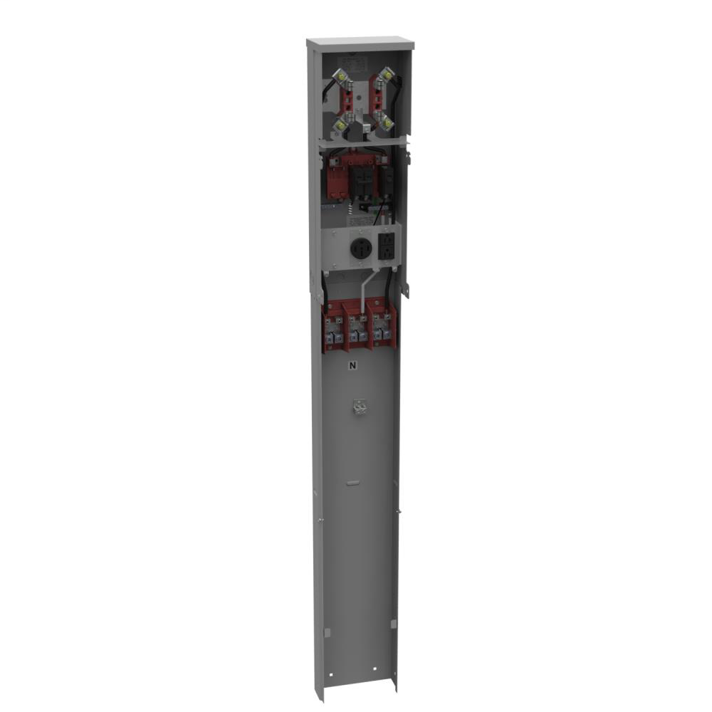 Ring Type Meter Socket - 5.313L x 8.688W x70.25H - 125A - 60 Hertz