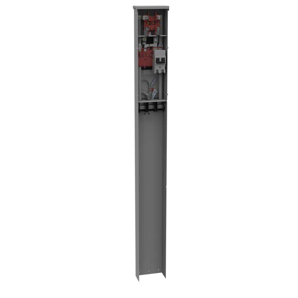 Ring Type Meter Socket - 4.01L x 8.16W x78H - 200A - 60 Hertz