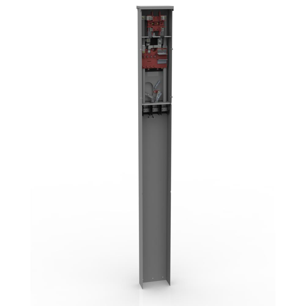 Ring Type Meter Socket - 4.01L x 8.16W x78H - 200A - 60 Hertz
