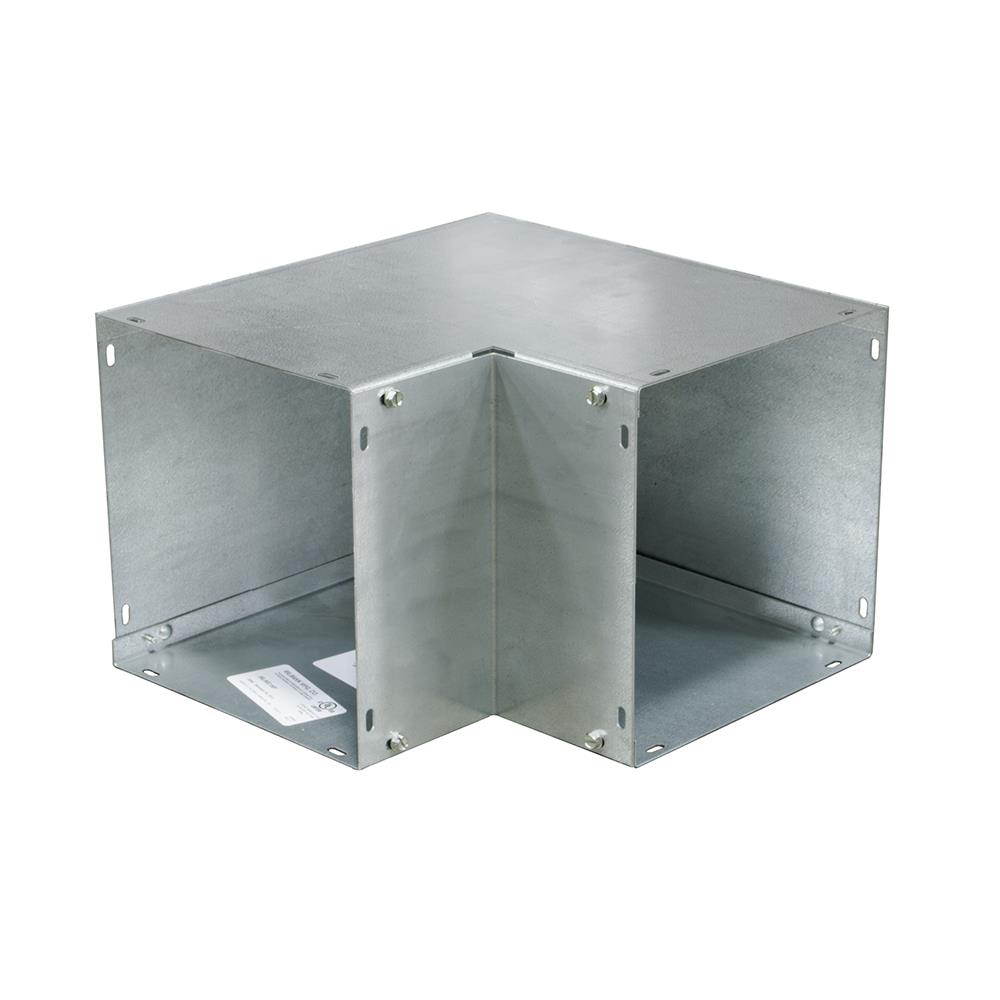 Wireway Elbow - 11.875 IN - G90 Galvanized Steel - Unpainted