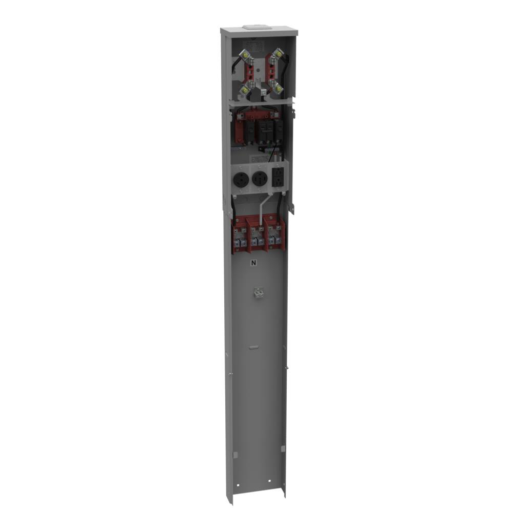 Ring Type Meter Socket - 5.313L x 8.688W x70.25H - 125A - 60 Hertz