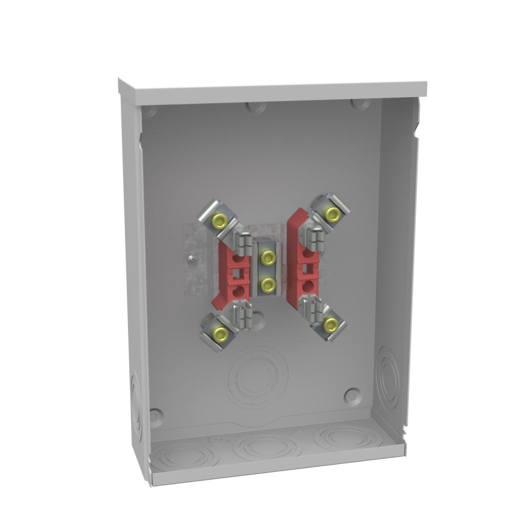 Ring Type Meter Socket - 4.125L x 11W x15.5H - 200A - 60 Hertz