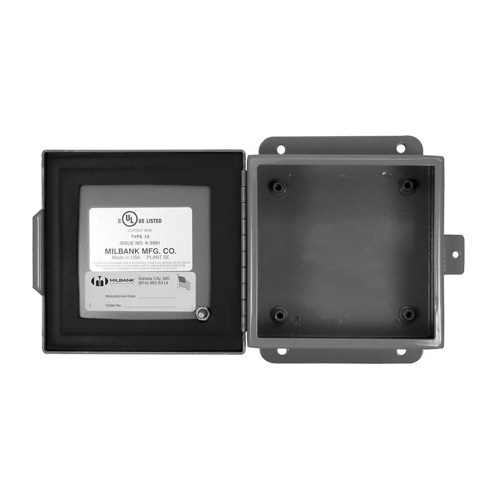 Hinge Cover - 14 In x 6 In x 16 In - Wall Mount - Type 12