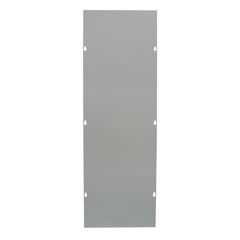 Wireway Front Cover - 0.074 IN - Steel - ANSI 61 Gray Powder Coat Finish