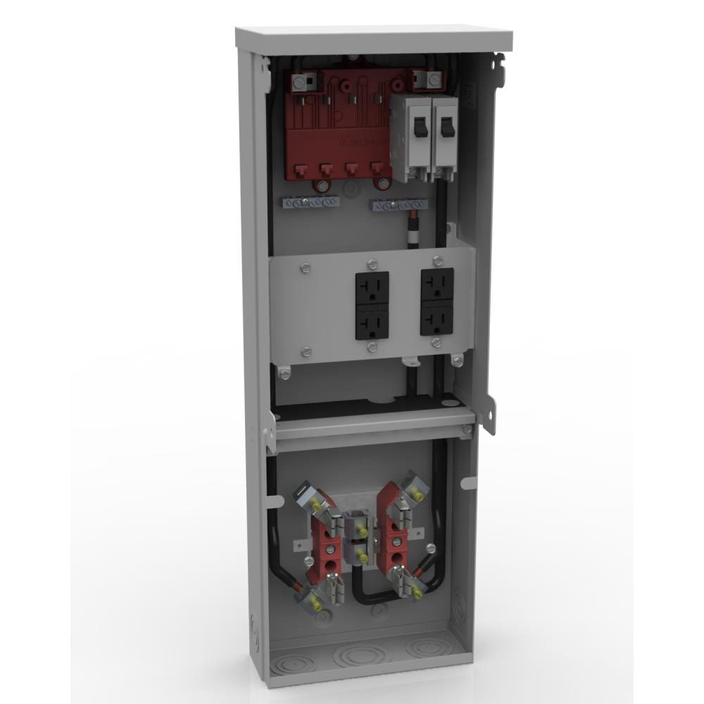 Ring Type Meter Socket - 5.188L x 9W x25.938H - 125A - 60 Hertz