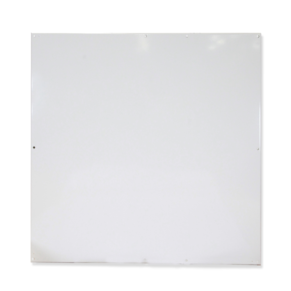 Panel for Mounting Electronic Controls  -  0.1 In x 44 In x 44 In  -  Steel  -  Powder Coat Finish