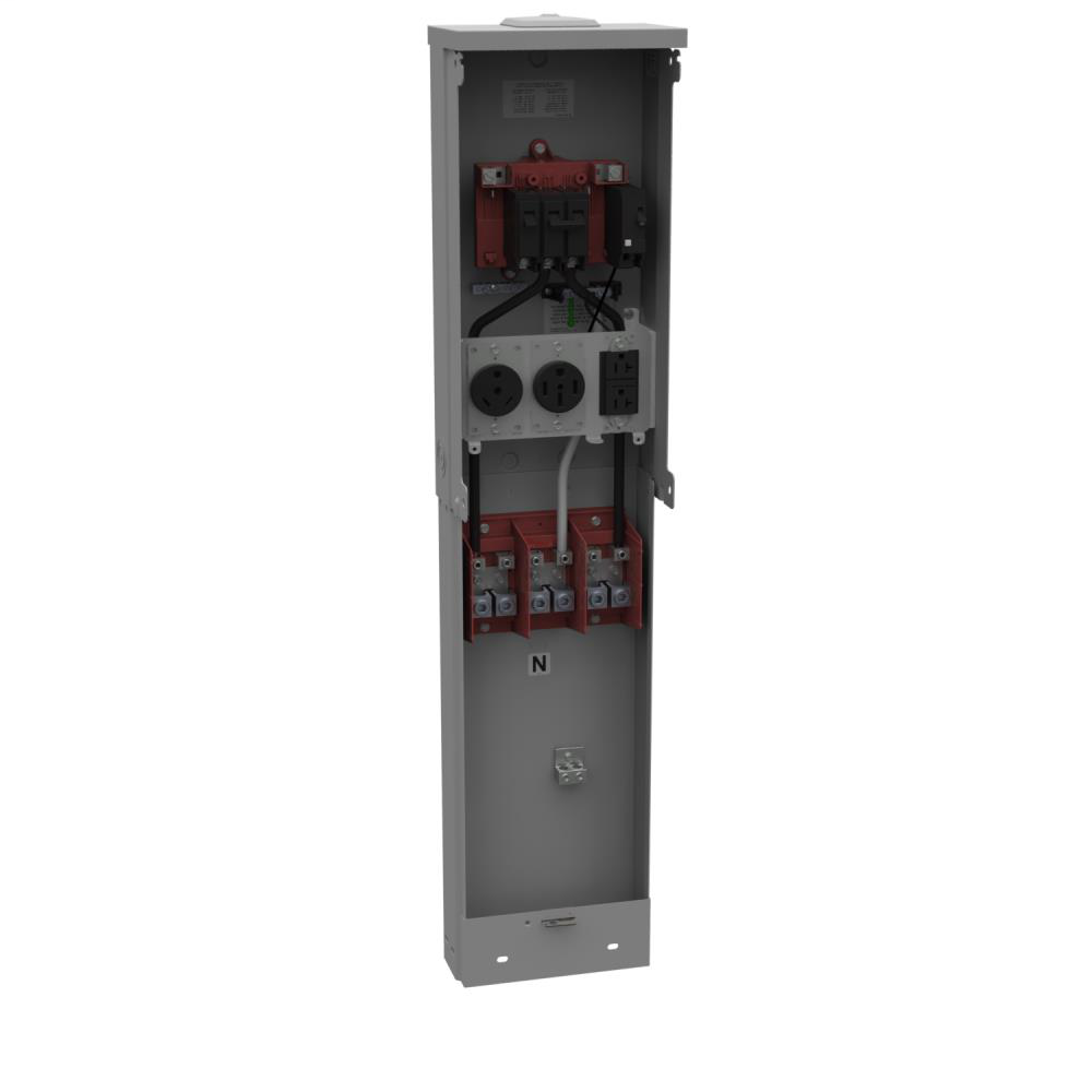Unmetered Power Supply - 5.188L x 8.656W x40.5H - 100A - 60 Hertz