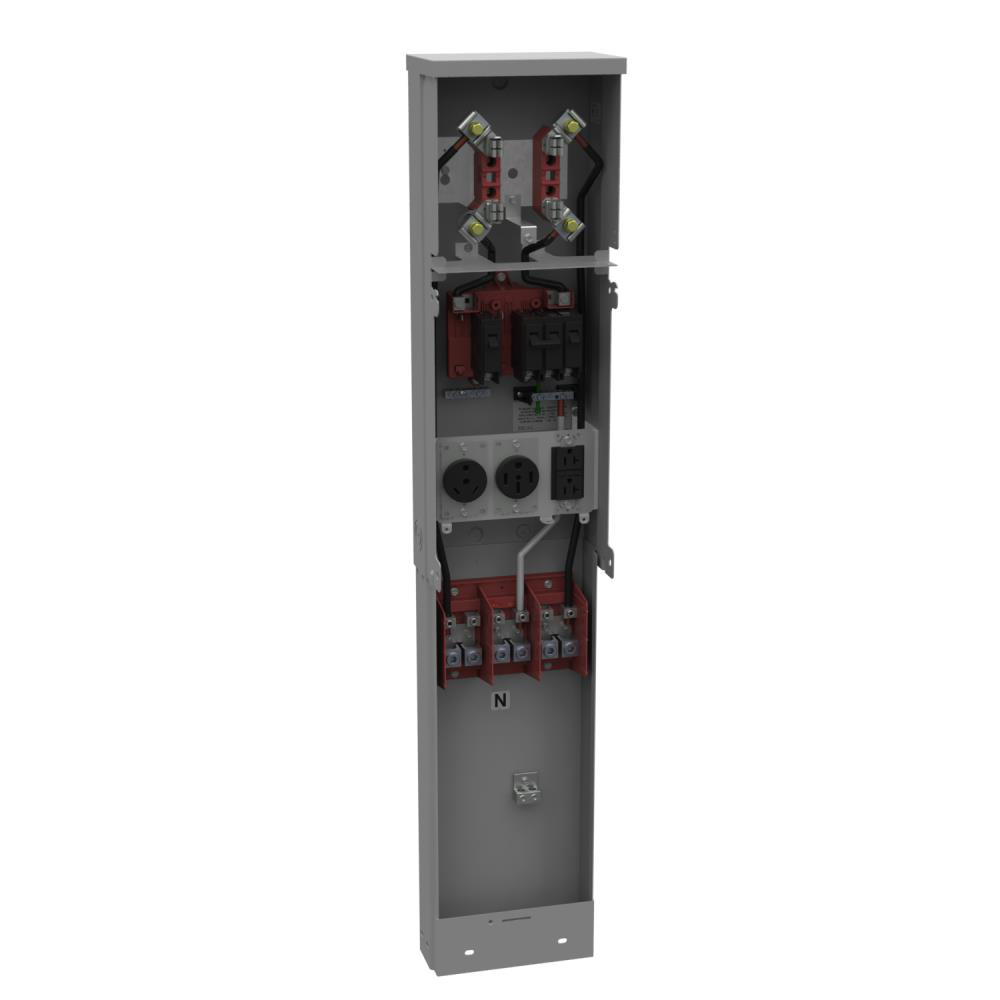 Ring Type Meter Socket - 5.188L x 8.656W x70.25H - 125A - 60 Hertz