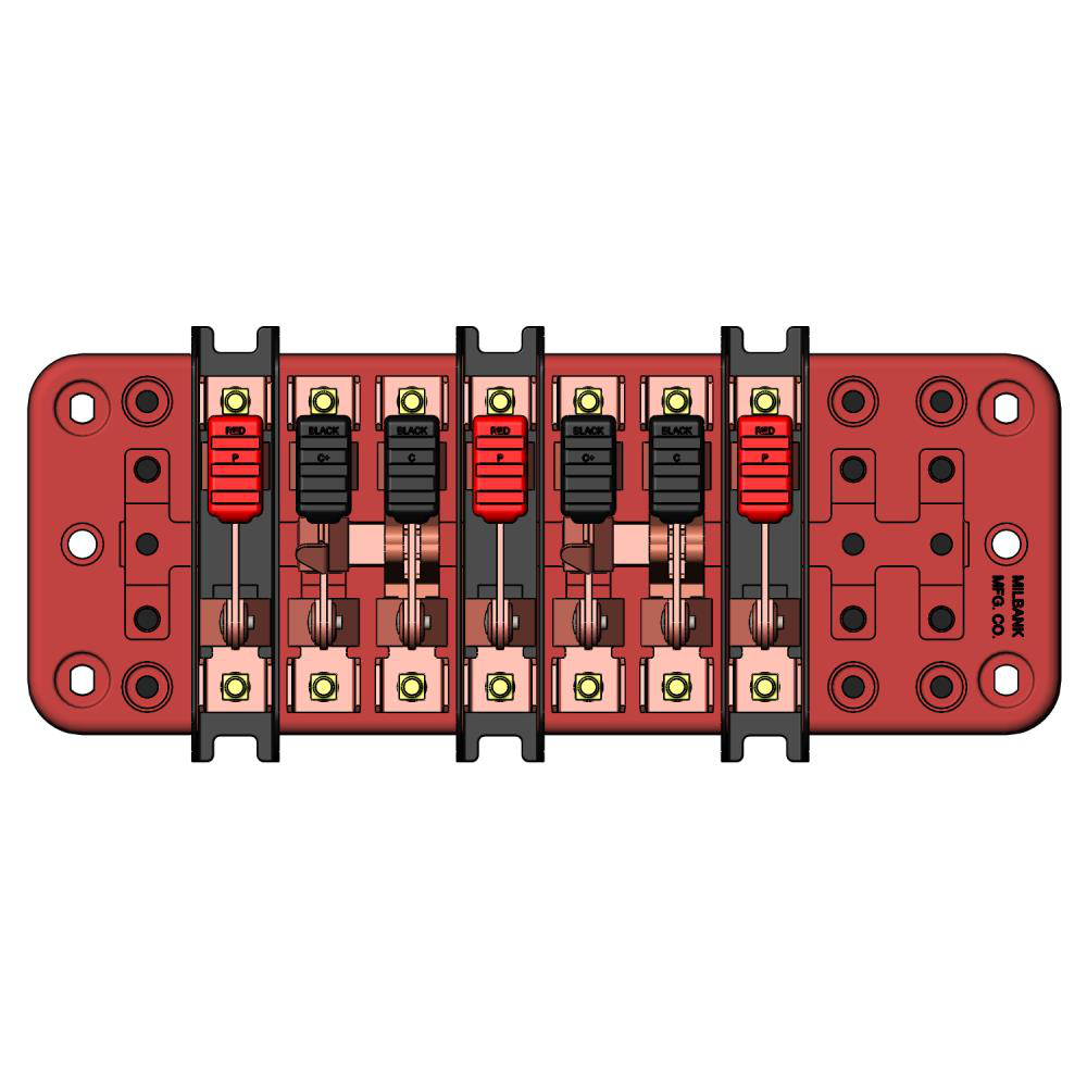 Instrument Rated Metering Test Switch - Bronze Alloy - 20A - Stud