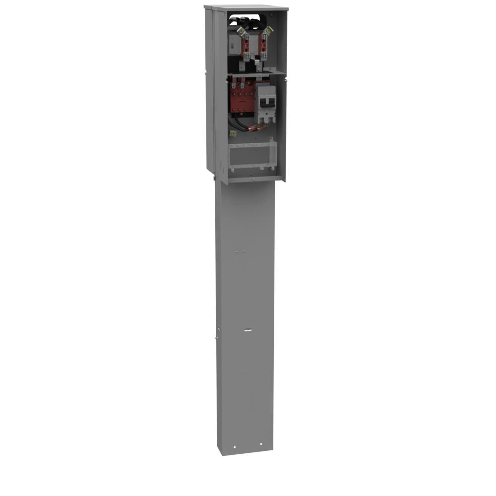 Ring Type Meter Socket - 16.063L x 9.688W x80H - 200A - 60 Hertz