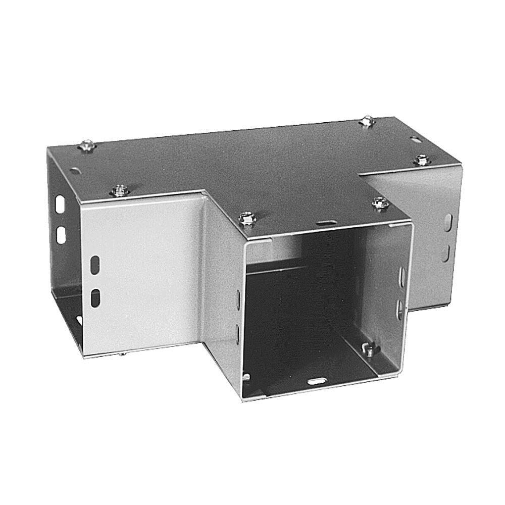 Wireway Tee - 6 IN - G90 Galvanized Steel - Unpainted