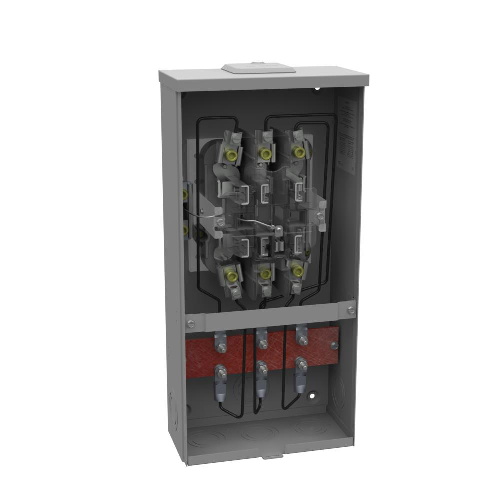Ring Type Meter Socket - 4.844L x 10W x21H - 125A - 60 Hertz