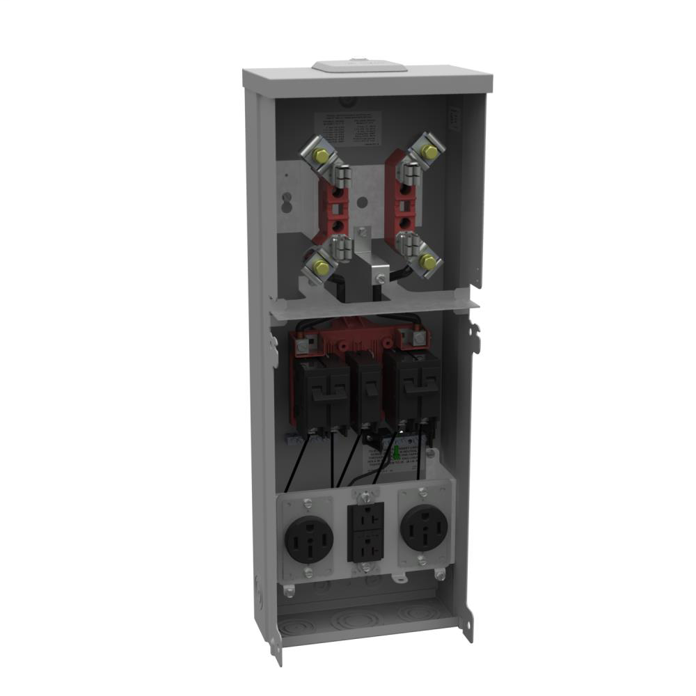 Ring Type Meter Socket - 5.188L x 8.875W x25H - 125A - 60 Hertz