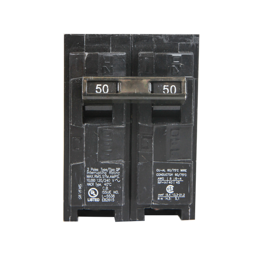 Product image for MILB Q250 C/B 2P 50A 12/24 10K P-O