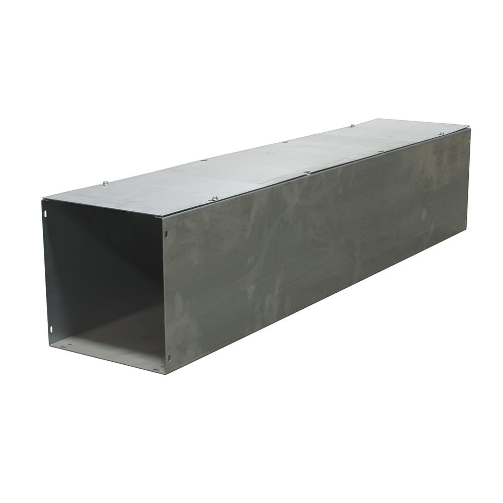 Lay In Wireway - 18 IN - G90 Galvanized Steel - Unpainted