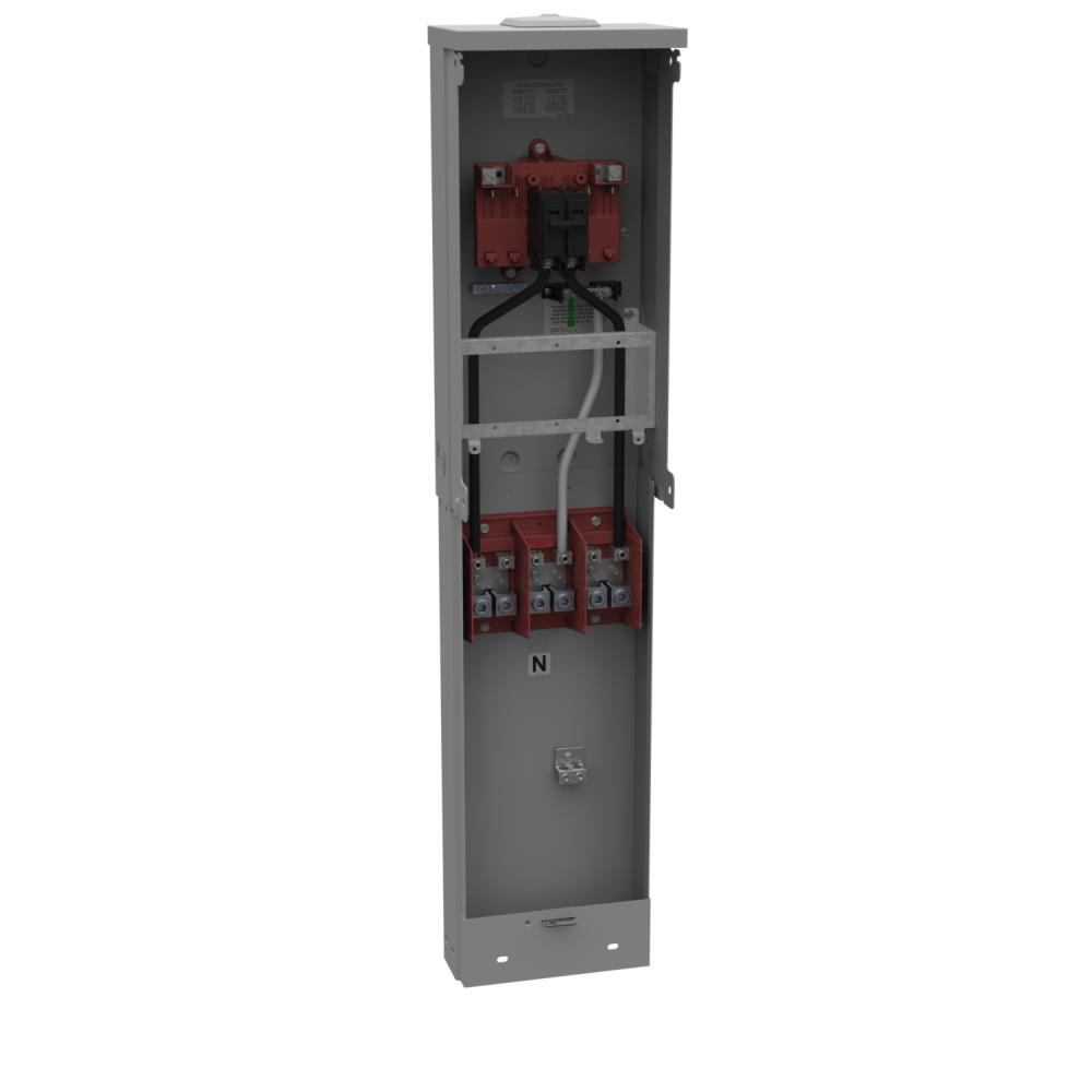 Unmetered Power Supply - 5.188L x 8.656W x40.5H - 200A - 60 Hertz