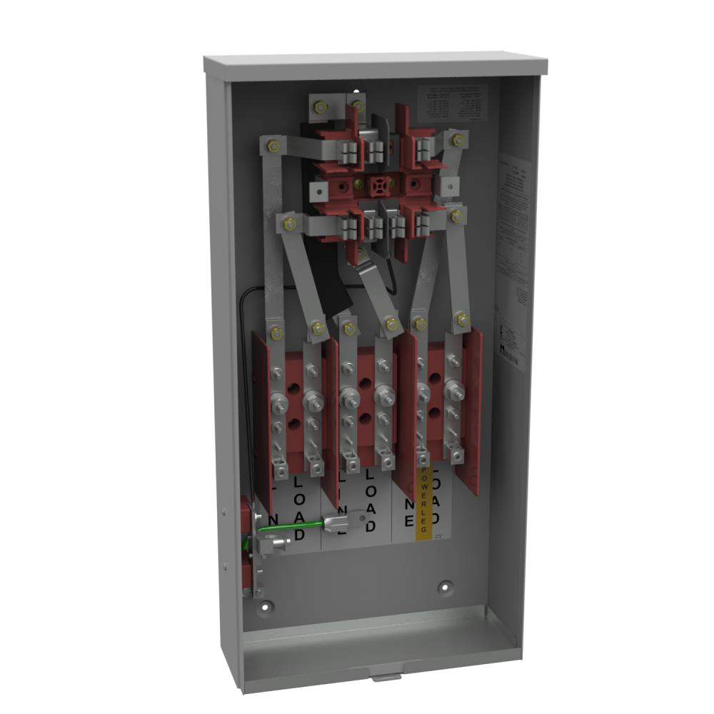Ring Type Meter Socket - 4.62L x 12.125W x24.75H - 100A - 60 Hertz