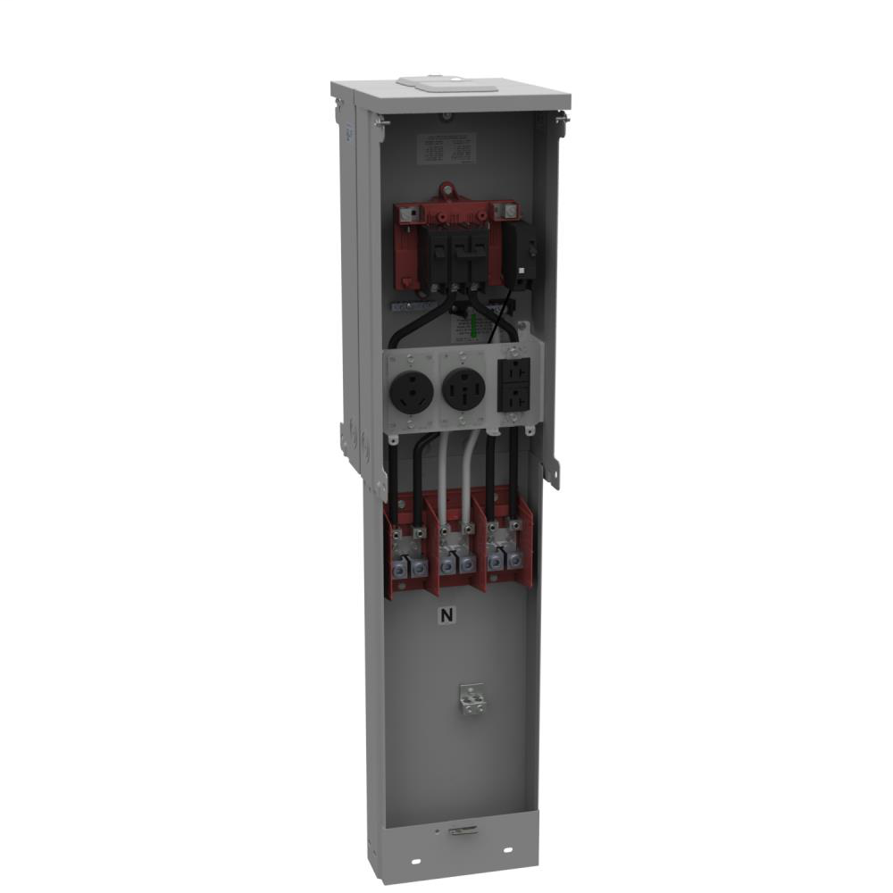 Unmetered Power Supply - 11.25L x 8.656W x40.5H - 125A - 60 Hertz