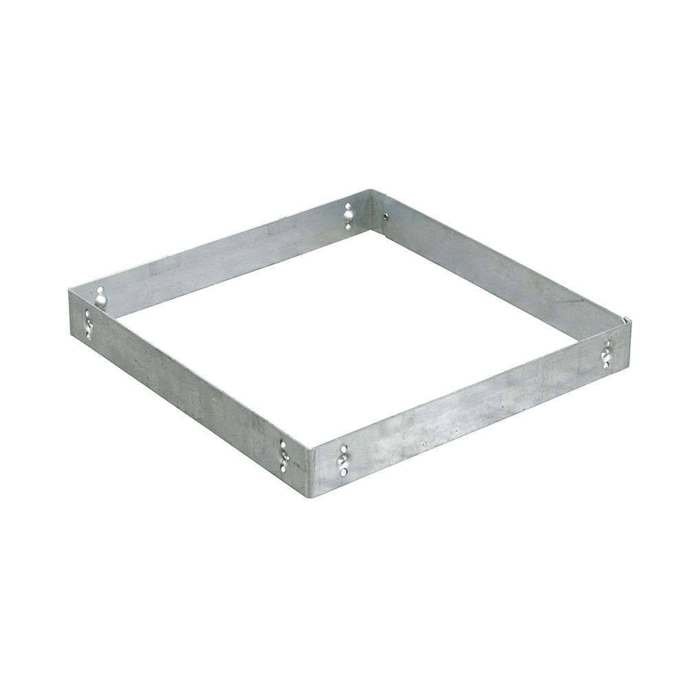 Wireway Connector - 1.25 IN - G90 Galvanized Steel - Unpainted