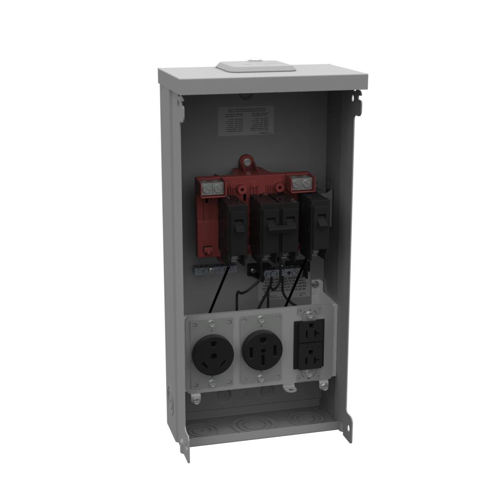 Unmetered Power Supply - 5.188L x 8.875W x19.25H - 125A - 60 Hertz