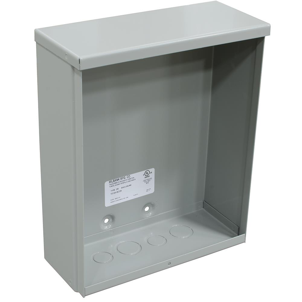 Screw Cover - 8 In x 6 In x 10 In - Wall Mount - Type 3R