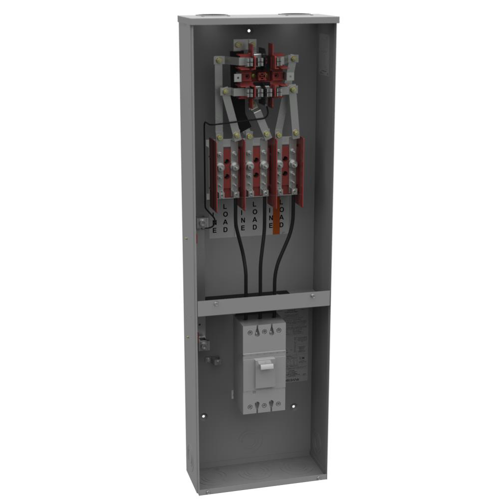 Ring Type Meter Socket - 6L x 14.125W x48H - 200A - 60 Hertz