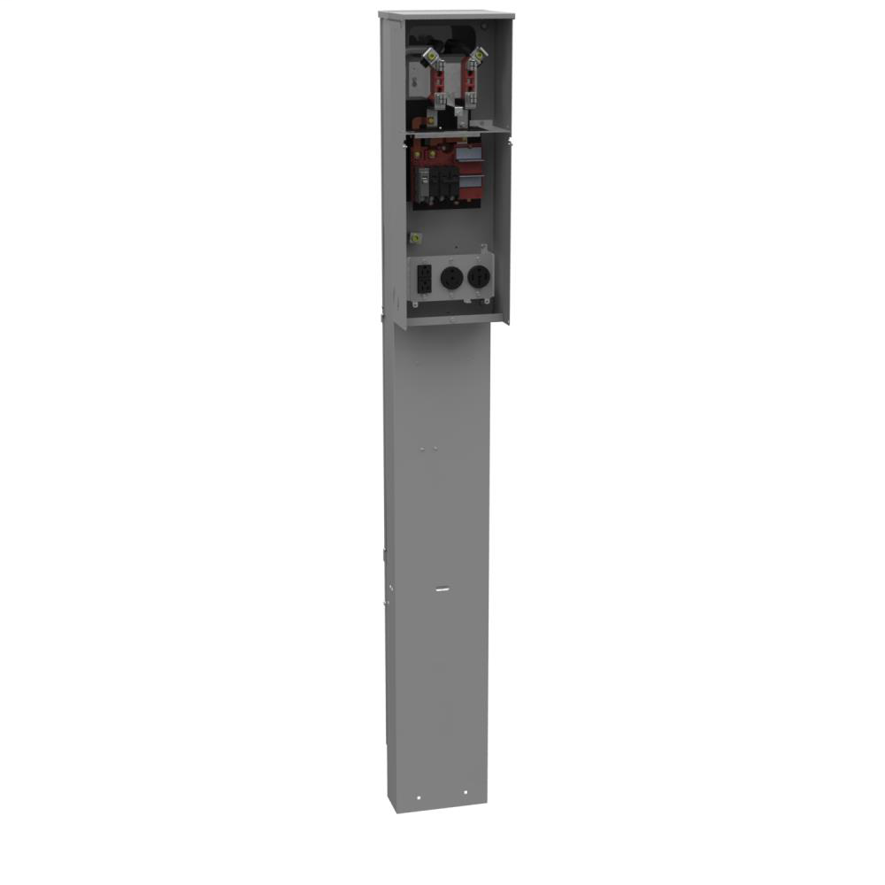 Ring Type Meter Socket - 10.25L x 9.688W x80H - 125A - 60 Hertz