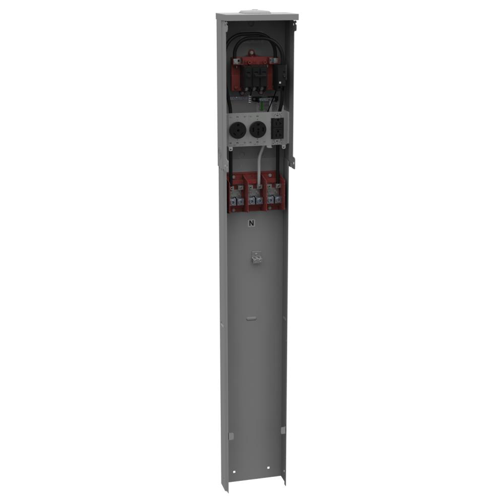 Unmetered Power Supply - 5.188L x 8.7W x64.5H - 125A - 60 Hertz