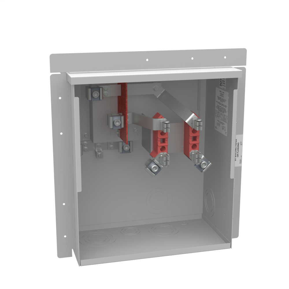Product image for Milbank UF4969-KO 200 Amp 4-Terminal Meter Socket