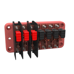 Milbank TS07-0105 7 Pole Test Switch Configuration 0105