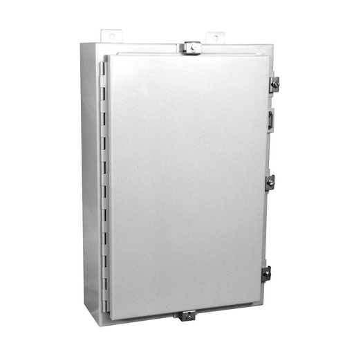 24X6x24 Hinge Cover Type 4 Steel No Knockouts ANSI 61 Gray
