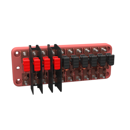 Product image for Milbank TS10-0111 10 Pole Test Switch Configuration 0111