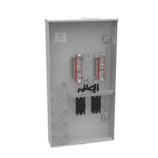 Product image for Milbank U5067-X-2/200 4 Terminal Bolt-in Large Closing Plate Link Bypass 2-double Connector 6-350 2-200 Ampere Main Breaker