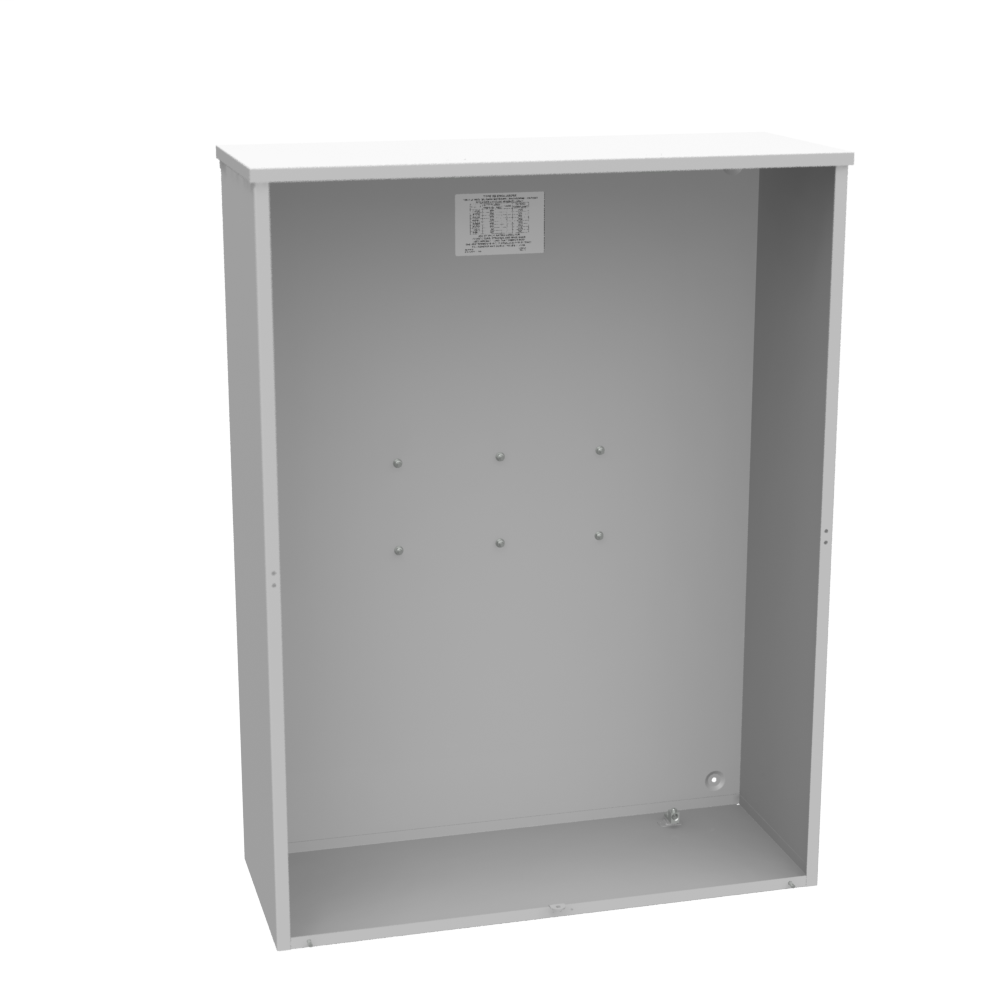 Product image for Milbank CT364814-SC 36x48x14 Painted Steel Double Front Lift Off Screw Cover Hasp Rack Provision