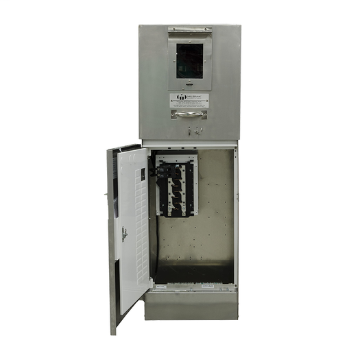 Ring Type 100 Amperes 240 Volt 4 Terminal Main Circuit-breaker 16 Circuit Loadcenter Stainless