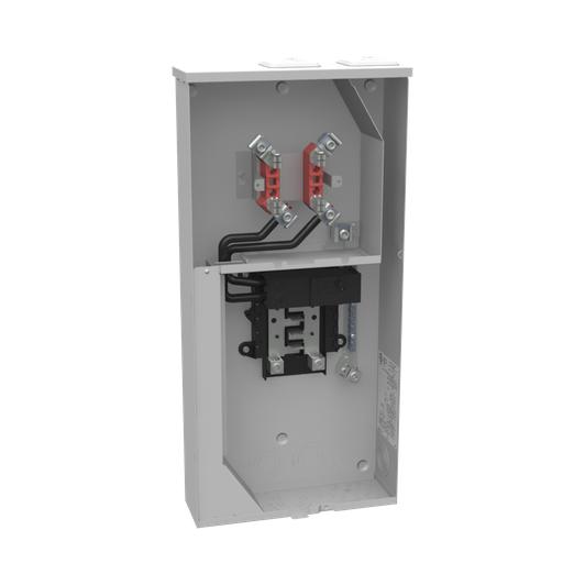 Product image for Milbank U5169-XTL-200 4 Terminal Ring Type 2 Small Closing Plates 1-200 Ampere Main Breaker 8 Branch Circuit