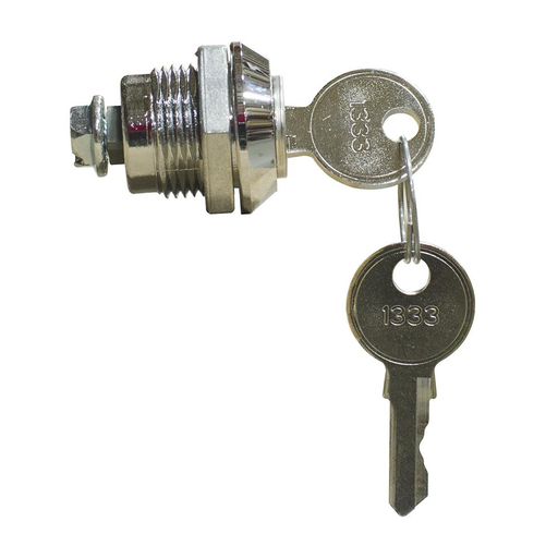 Product image for Milbank A-LKFMKEY3R1 Latch For Under 30x30 Telephone Cabinet Steel Flush Mount Key Locking Quarter Turn