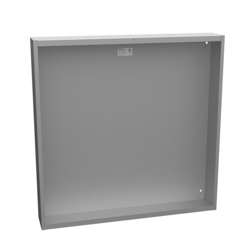 Product image for Milbank 36366-SC1-NK-NP 36x6x36 Screw Cover Type 1 UL Listed Steel No Knockouts No Paint Cover With Teardrop Slots Mounting Holes In Back