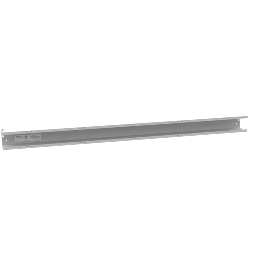 Product image for Milbank 44120-GHC1-NK 4X120x4 Hinge Cover Wireway Type 1 UL Listed Steel No Knockouts ANSI 61 Gray