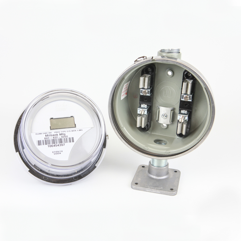 Product image for Milbank K4800-D 200 Ampere EZ Read Digital Meter Kit