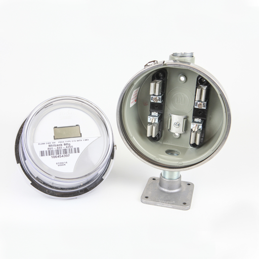 Product image for Milbank K4800-D 200 Ampere EZ Read Digital Meter Kit