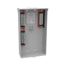 Milbank U4544-XL 100 Ampere 1phase 600 Volt 10in-18in-4in Painted Steel Lift Off Front Hasp 6 Lugs Per Landing 10k Short Circuit Current Rating