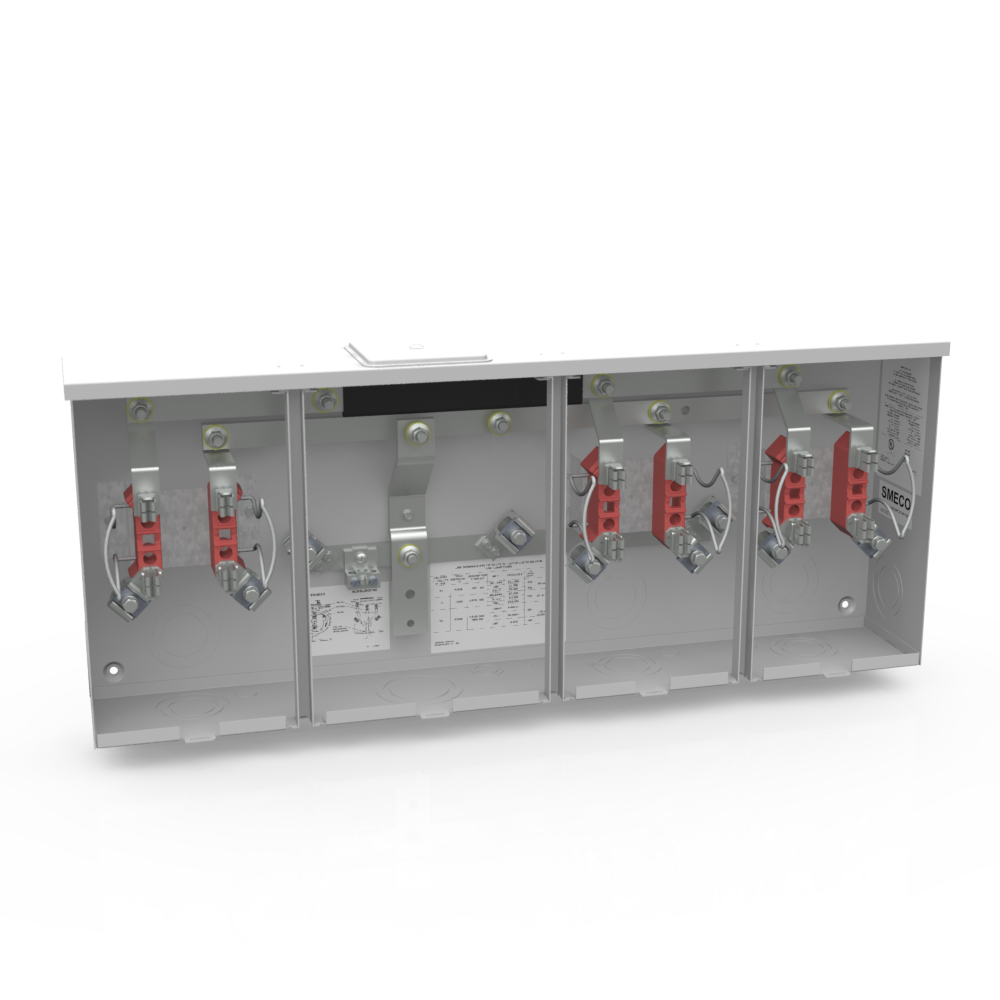 Product image for Milbank U1253-X 4 Terminal Ringless Large Closing Plate 3 Position