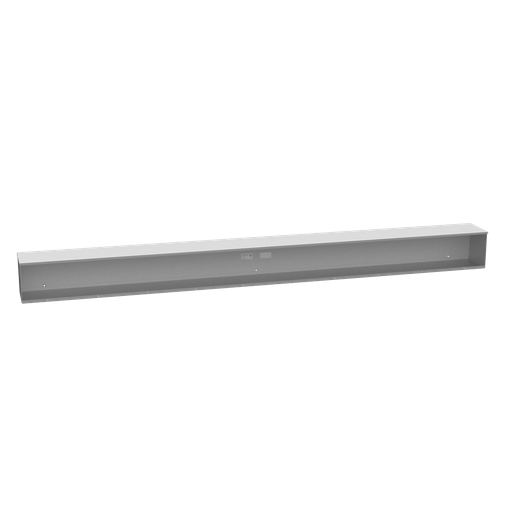 10x120x10 Screw Cover Wireway Type 3R UL Listed Steel No Knockouts No Paint Quad D Knockout For Lock Emboss Mounting Holes In Back