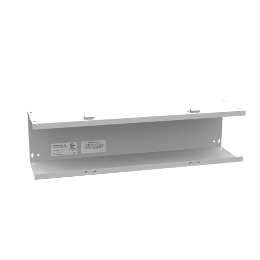 Product image for Milbank 6624-GHC1-NK 6x24X6 Hinge Cover Wireway Type 1 UL Listed Steel No Knockouts ANSI 61 Gray