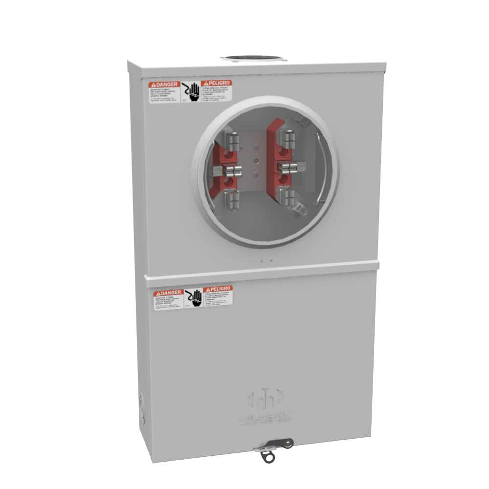 Milbank UC7532RL 6 Terminal Ringless Small Hub Open Test Switch